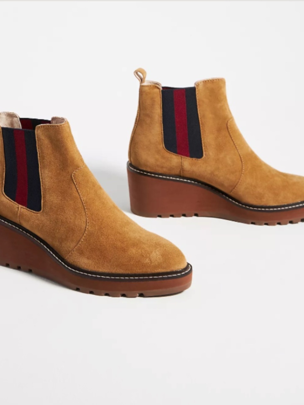 Cecelia New York Gemma Wedge Boots - 8.5